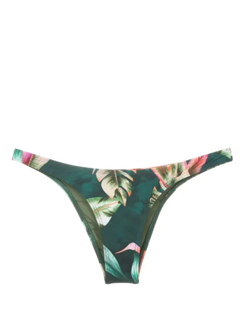 Lygia & Nanny Nikita leaf-print bikini bottoms 