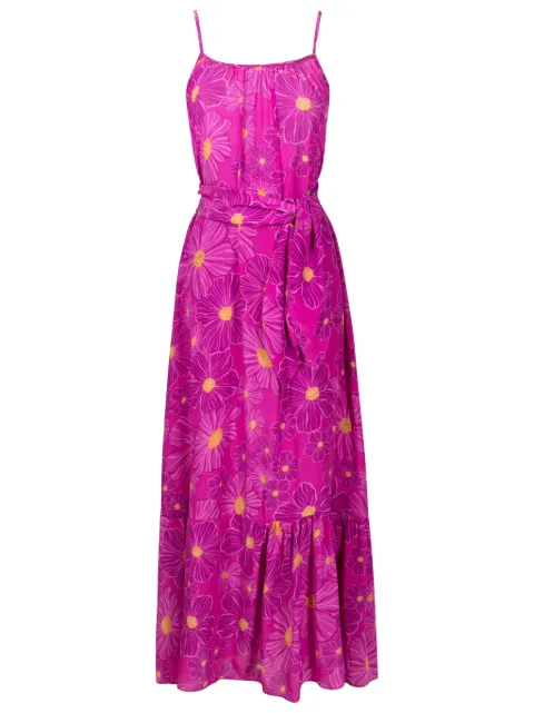 Triya Vestido Hanna com estampa floral