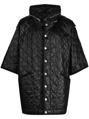 Half quilted top jacket