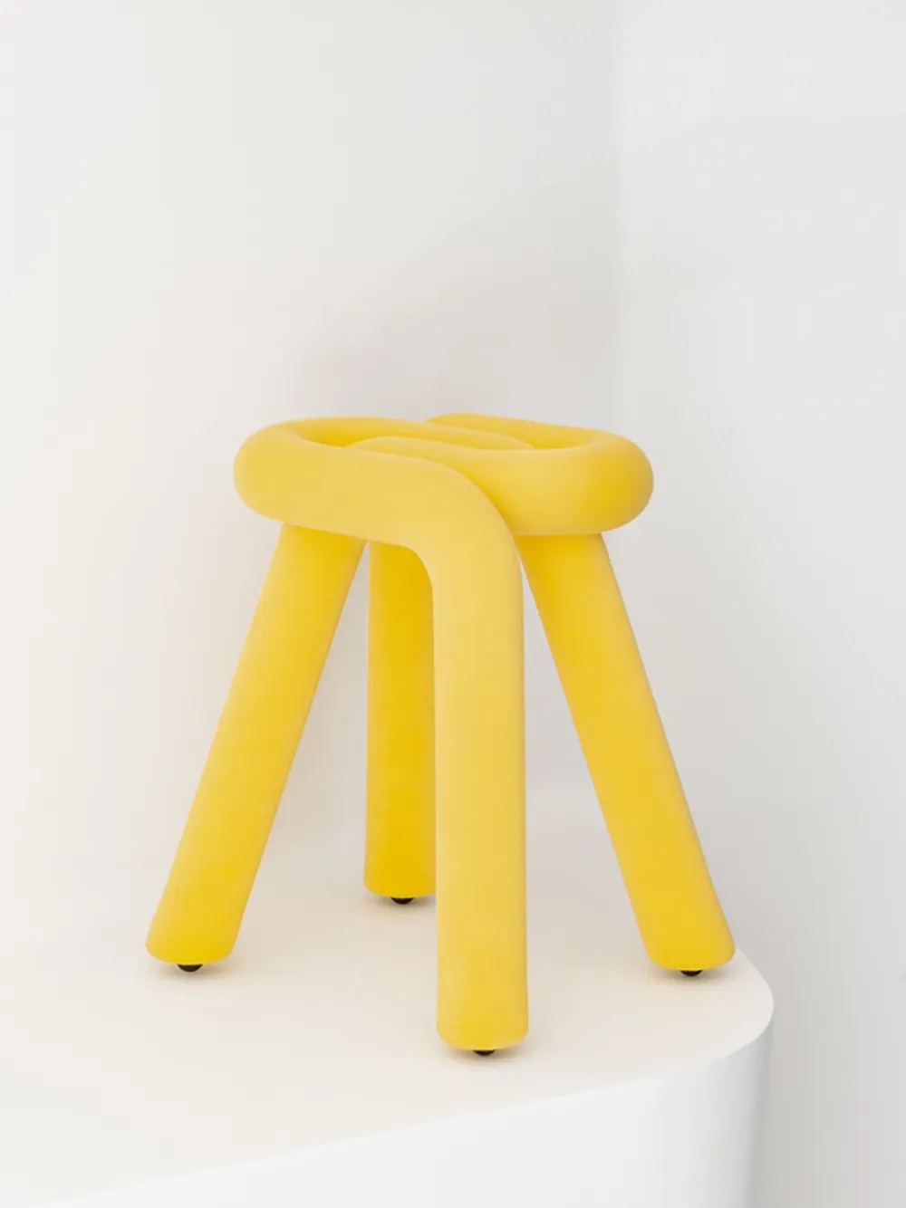  Moustache Bold Tubular Stool - Yellow 