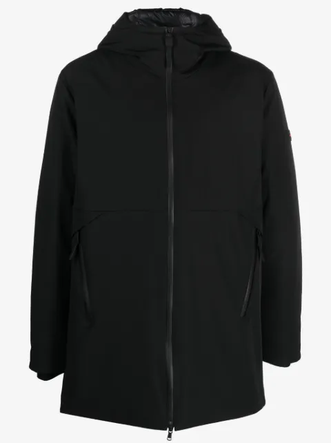 Peuterey logo-patch hooded coat