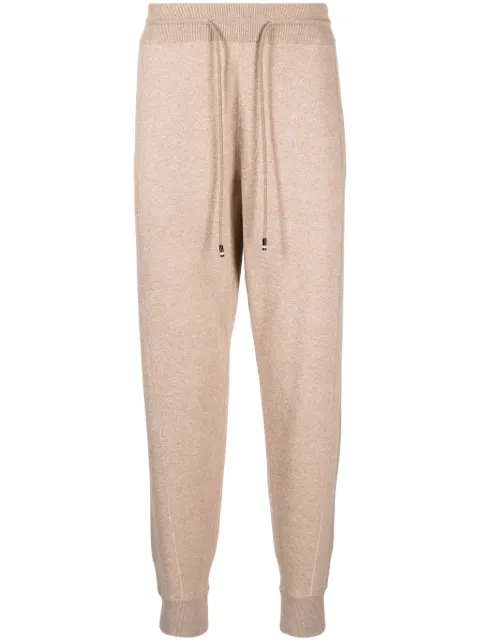 BOSS drawstring knitted track pants