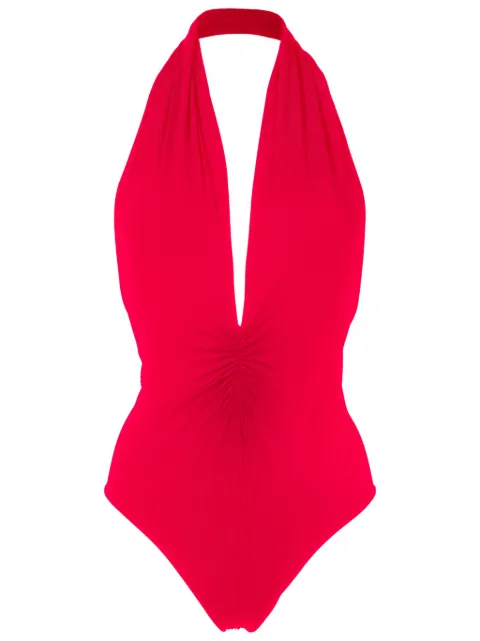 Lygia & Nanny Isatou Fluity halterneck swimsuit 