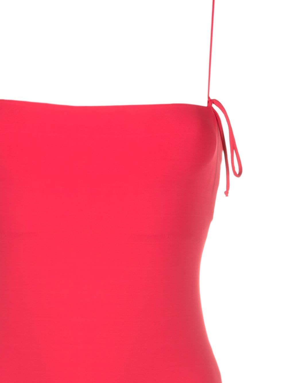 Shop Lygia & Nanny Winona Fluity Tied-straps Swimsuit In Pink