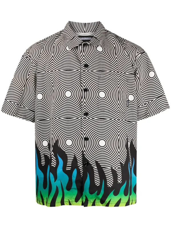 Neighborhood x DSC プリント シャツ | ブラック | FARFETCH JP