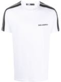 Karl Lagerfeld organic-cotton blend jersey T-shirt - White