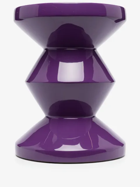 POLSPOTTEN Zig Zag lacquered stool