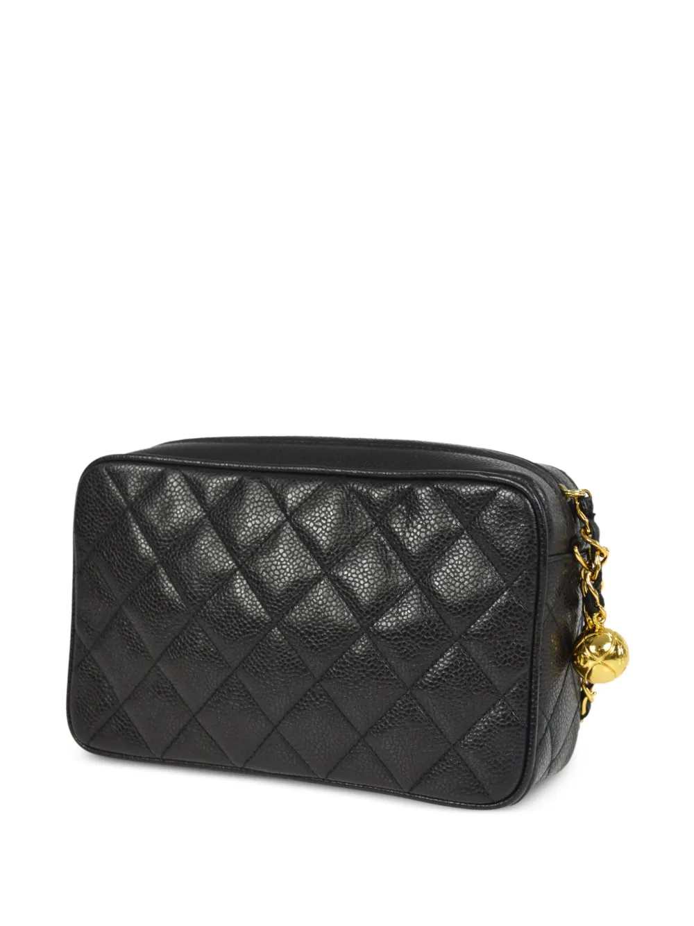 CHANEL Pre-Owned 1995 pre-owned gewatteerde cameratas - Zwart