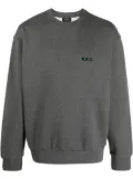 A.P.C. logo-print cotton sweatshirt - Grey