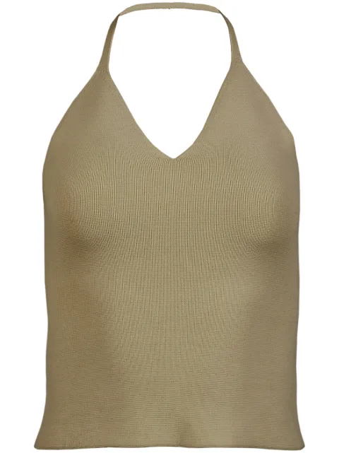 KHAITE The Thaiane halterneck top