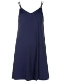 Lygia & Nanny Kolaka V-neck shift minidress - Blue