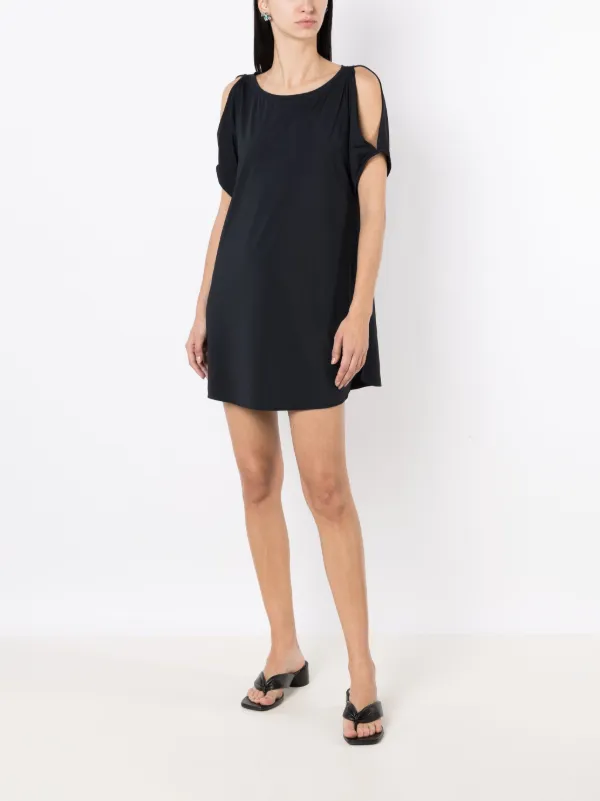 Lygia & Nanny Allat round-neck Dress | Black | FARFETCH