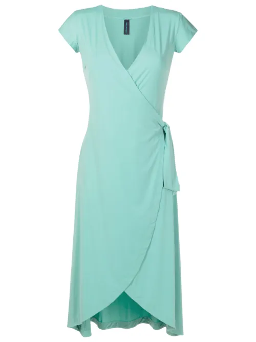 Robe mi-longue Falcao à col v - Lygia & Nanny - Modalova