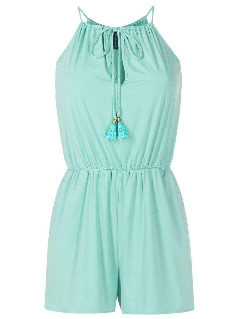 Lygia & Nanny Laya Sleeveless Playsuit In Green