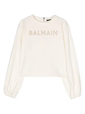 balmain t shirt women's long sleeve