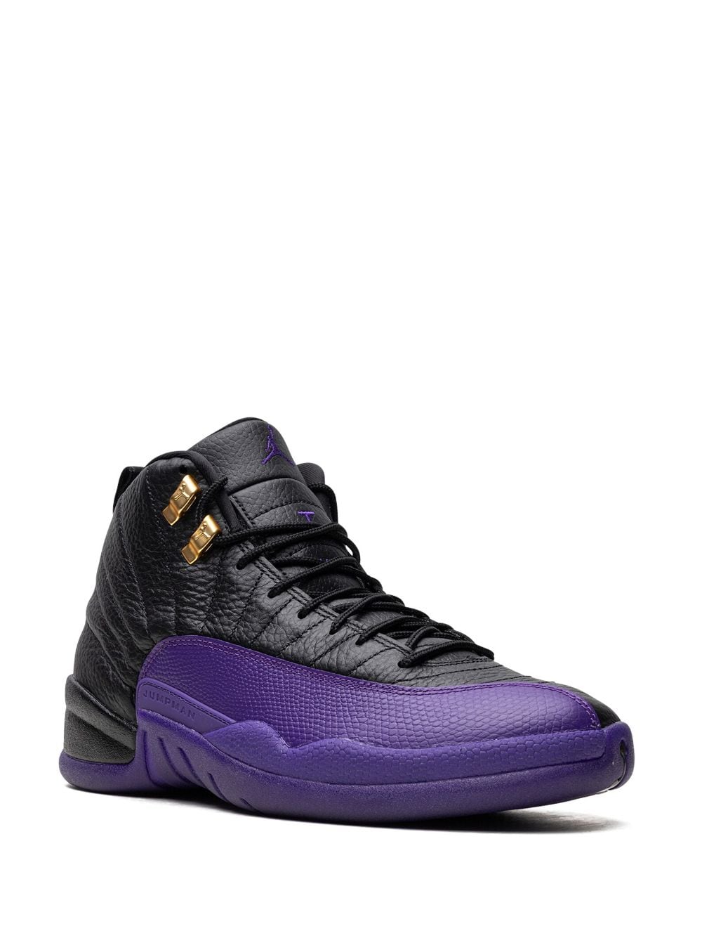 Shop Jordan Air  12 "field Purple" Sneakers In Black