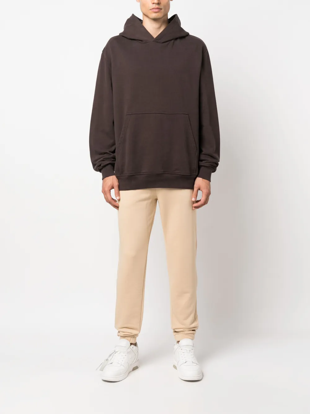 Karl Lagerfeld Trainingsbroek van biologisch katoen - Beige