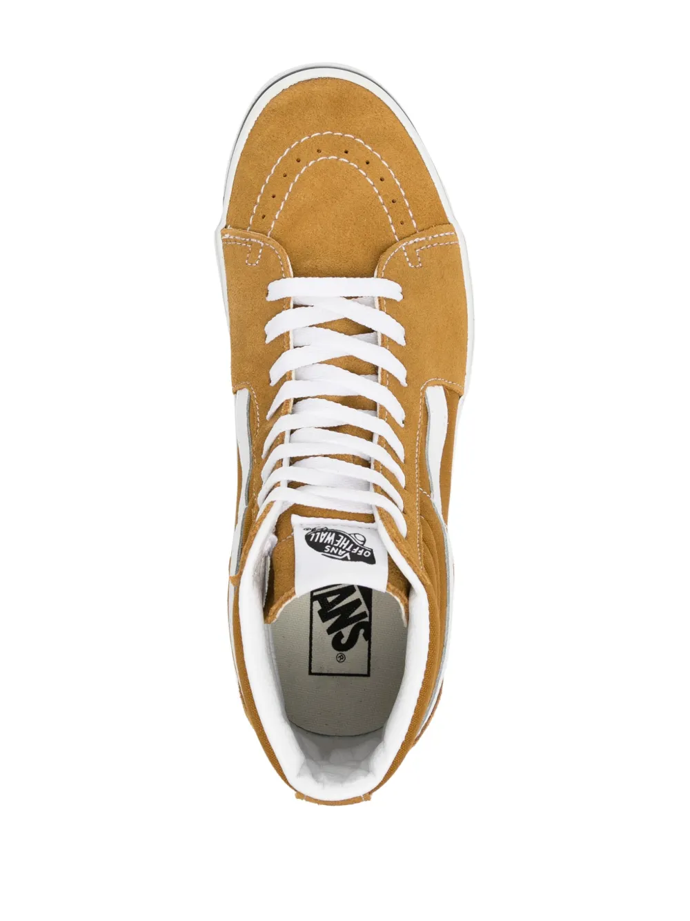 Vans Sk8 Hi Logo-patch Sneakers In Gelb