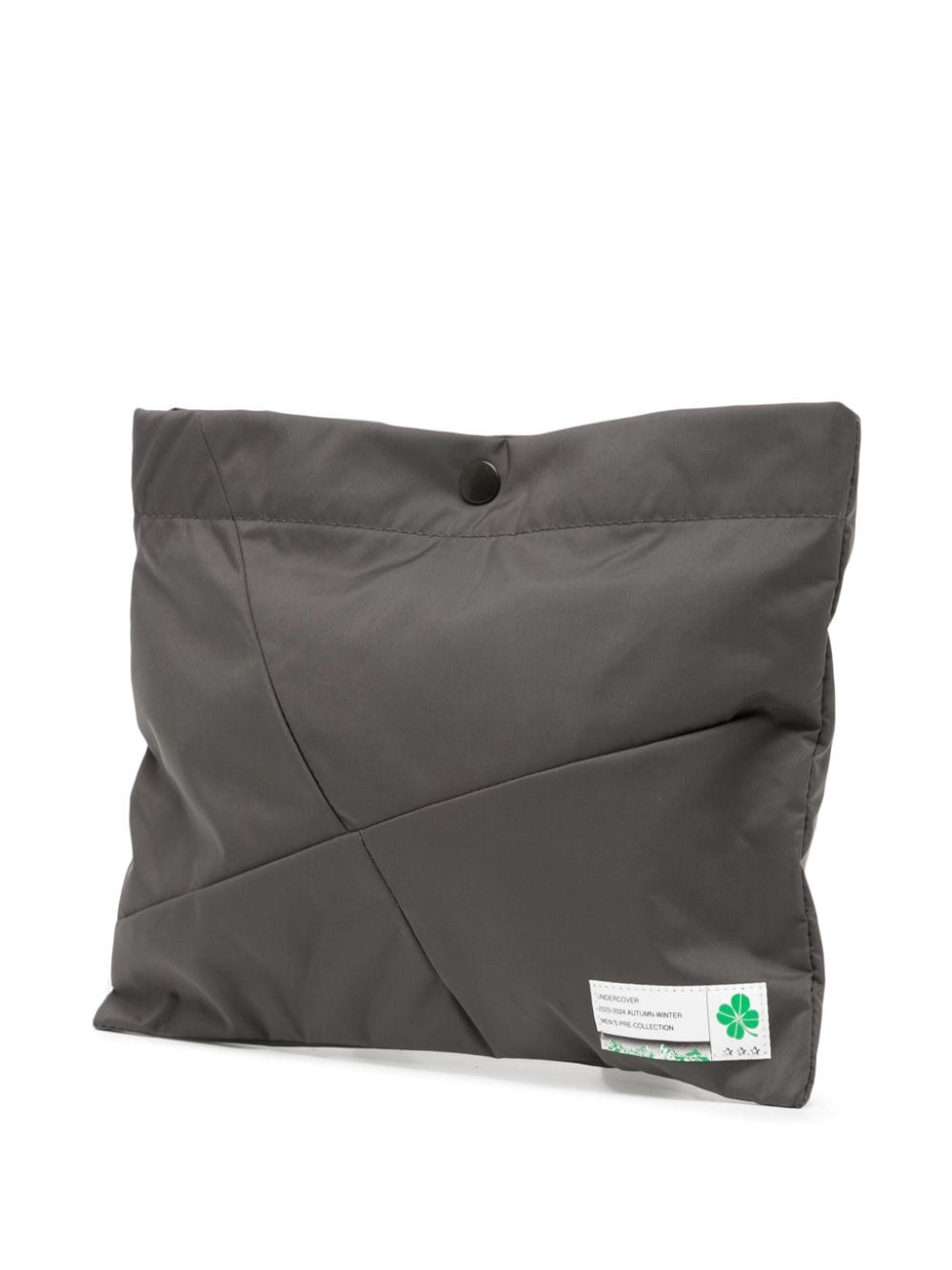 Shop Undercover Logo-patch Shoulder Bag In Grey