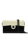 CHANEL Pre-Owned 2000 CC two-tone shoulder bag - Neutrals