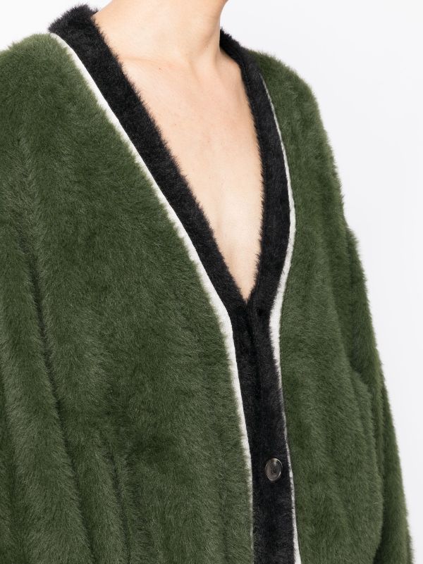 Undercover layered-design V-neck Cardigan - Farfetch