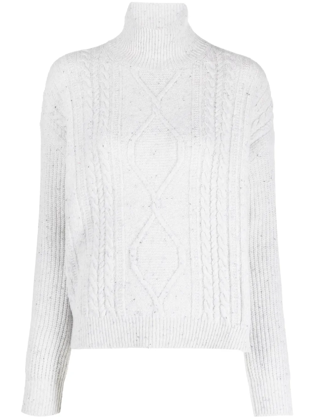 Max Mara Leisure Trui met trechterhals Grijs