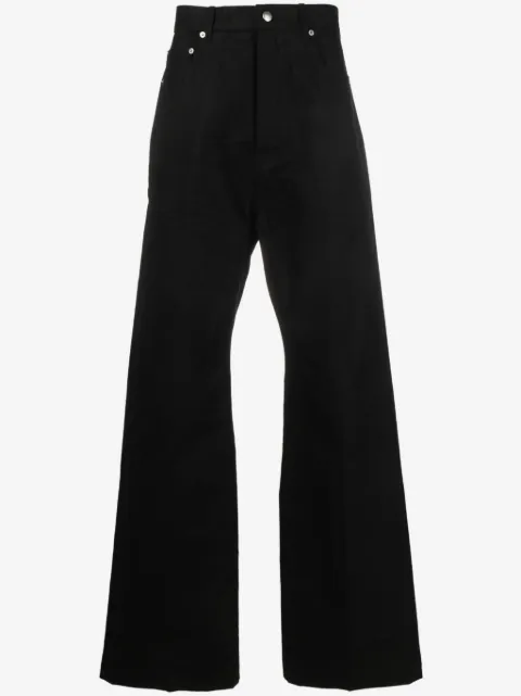 Rick Owens high-waist flared trousers
