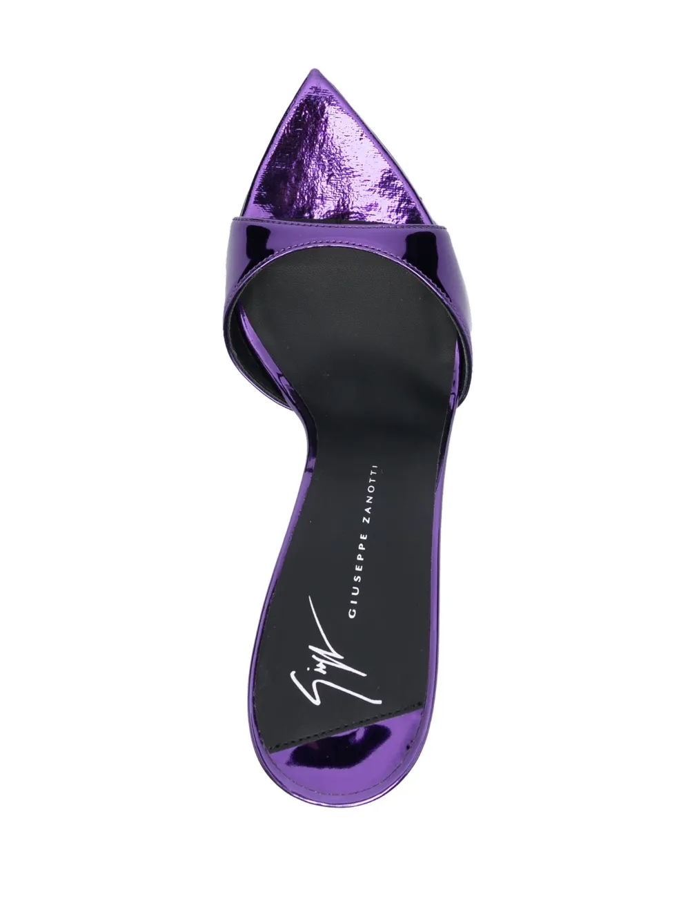 Giuseppe Zanotti Intriigo 90mm Leather Mules Farfetch giuseppe-zanotti-intriigo-90mm-leather-mules-farfetch