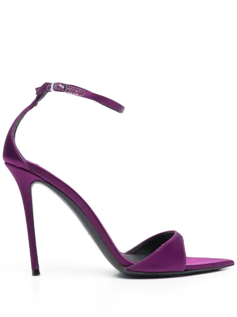 Giuseppe Zanotti 105mm pointed-toe satin pumps 