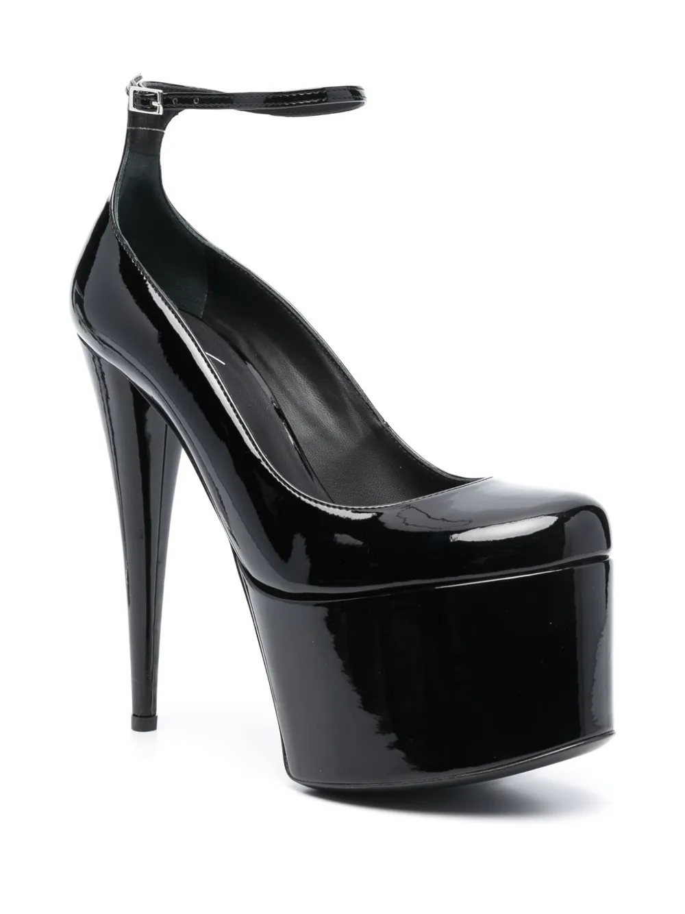 Giuseppe Zanotti 150mm patent leather stiletto pumps - Zwart