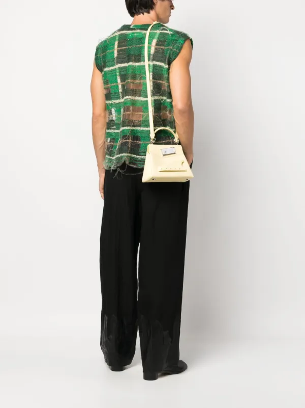 Maison Margiela Snatched Leather Tote Bag - Farfetch