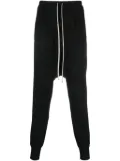 Rick Owens DRKSHDW cotton drop-crotch trousers - Black