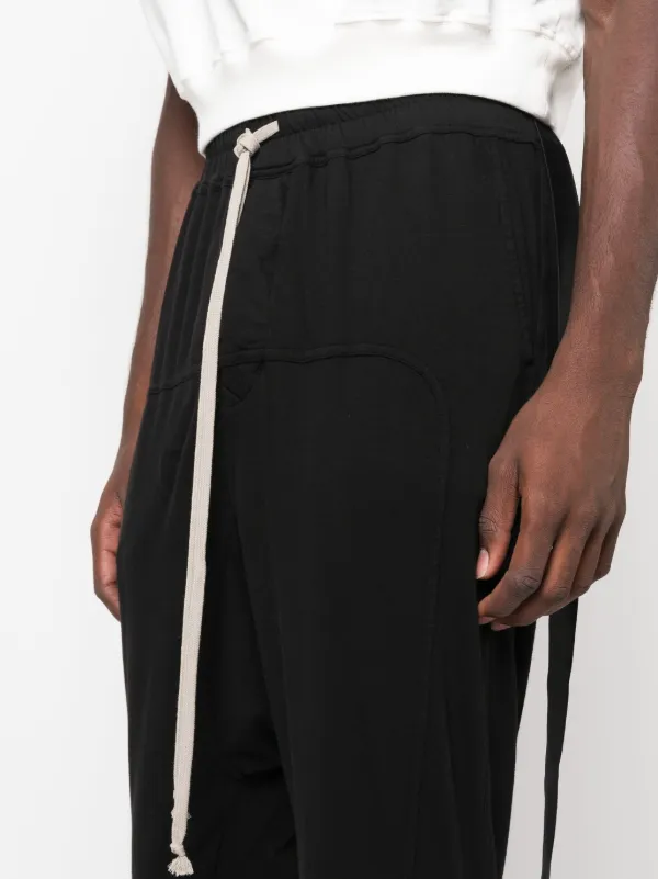 Rick Owens DRKSHDW Cotton drop-crotch Trousers - Farfetch