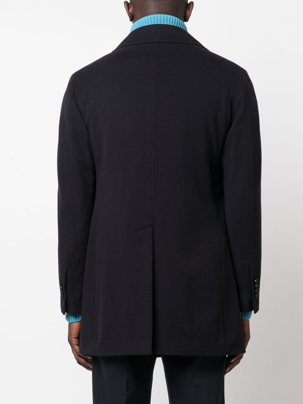 Tagliatore double-breasted notched-lapels coat Men