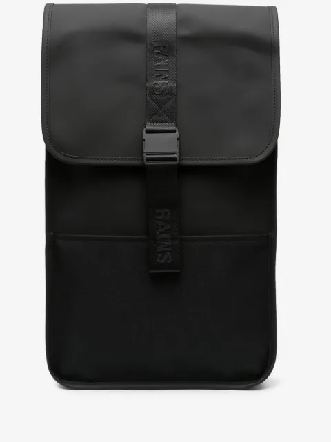 Rains mini Trail logo-debossed backpack