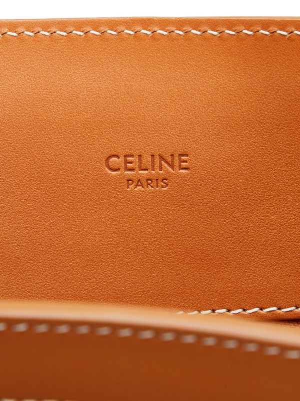 CELINE Vertical Leather Phone Pouch