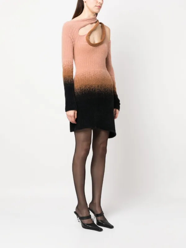 oatmeal knit sweater dress What You Need Oatmeal Brown Midi Sweater Dress, X-Large - The Mint Julep Boutique