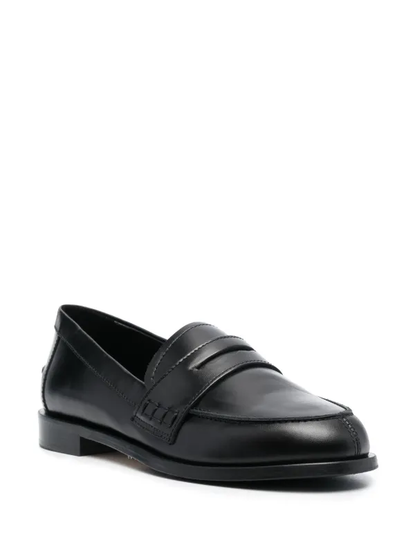 【関税込み】Aeyde ブラック Oscar ローファー Aeyde Oscar ローファー | ブラック | FARFETCH JP