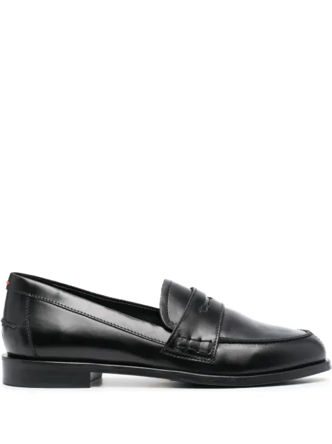 Aeyde Oscar penny-slot leather loafers