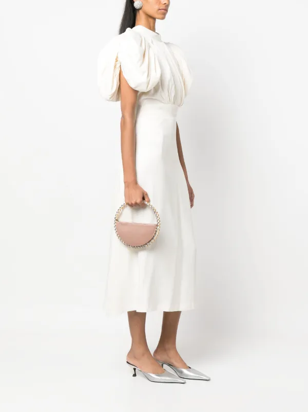 L'Alingi Eternity ビジュードールハンドバッグ【LALINGI】 L'Alingi Eternity ビジュートリム ハンドバッグ | ニュートラル