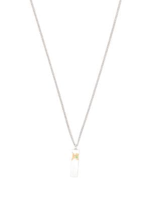 Tom Wood Mined Cube Pendant Necklace - Farfetch