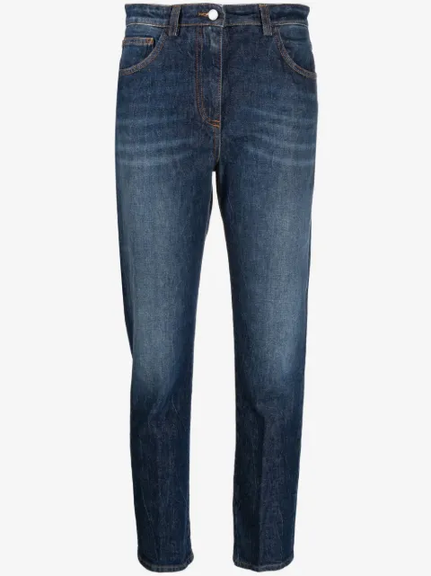 Seventy jean droit à coupe courte