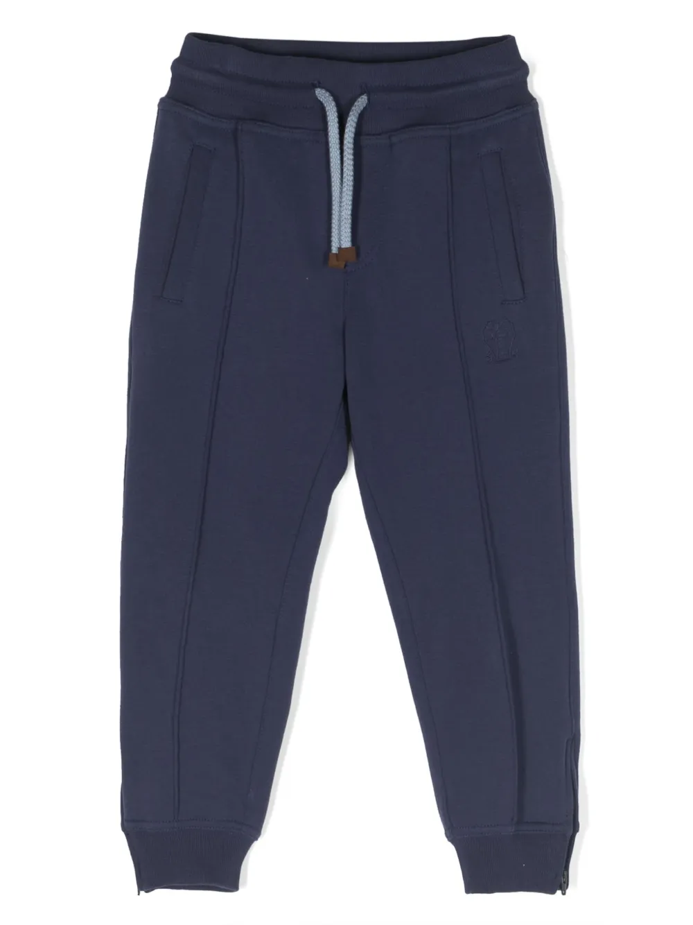 Brunello Cucinelli Trainingsbroek met trekkoord Blauw