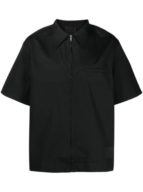 Givenchy short-sleeve zipped shirt Men