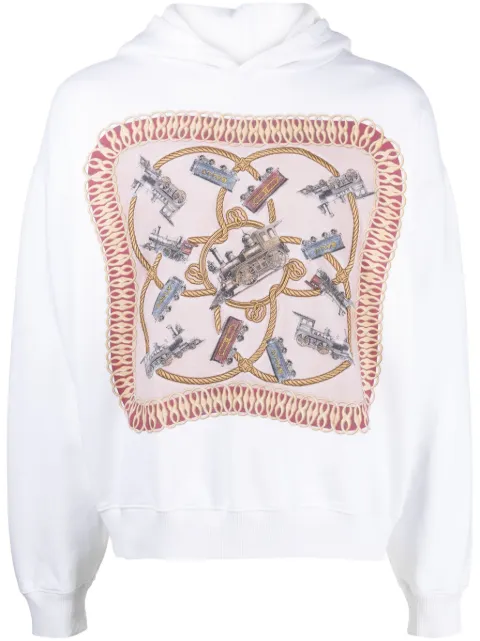 Bally hoodie con estampado gráfico