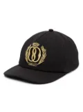 Bally logo-embroidered cotton baseball cap - Black