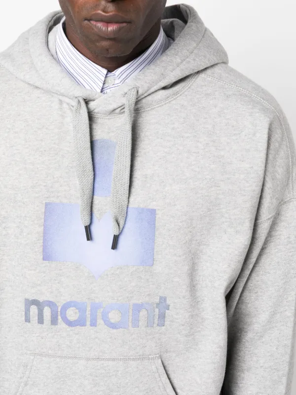 MARANT Miley Hoodie | Grey | FARFETCH MY