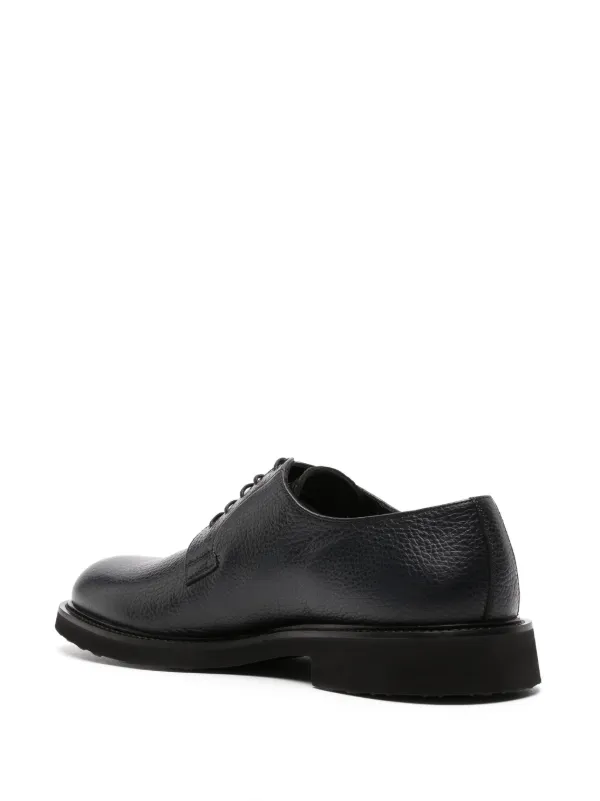 Casadei チェルボ レザーダービーシューズ | ブルー | FARFETCH JP