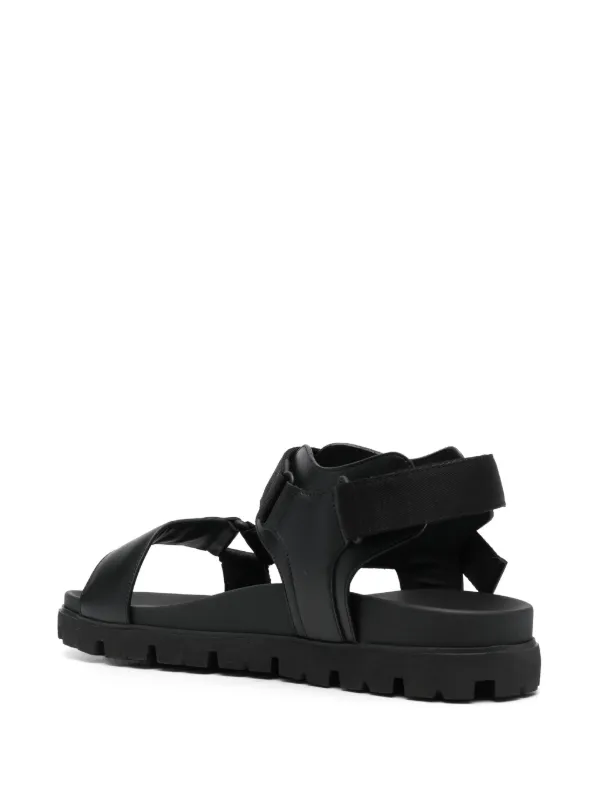 Prada sales buckle sandals
