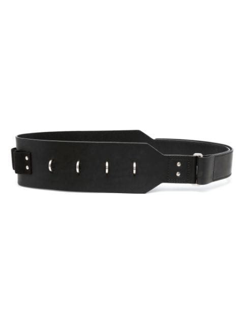 Rick Owens cargo leather belt 